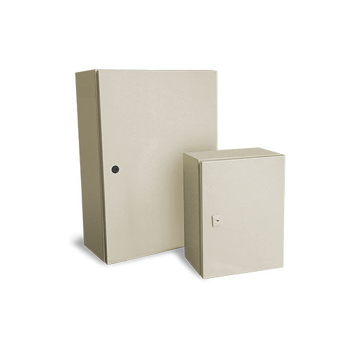 DE33150-M|GABINETE IP65 COLOR BEIGE RAL 7032 CON PLATINA 300X300X150 - ISTEN